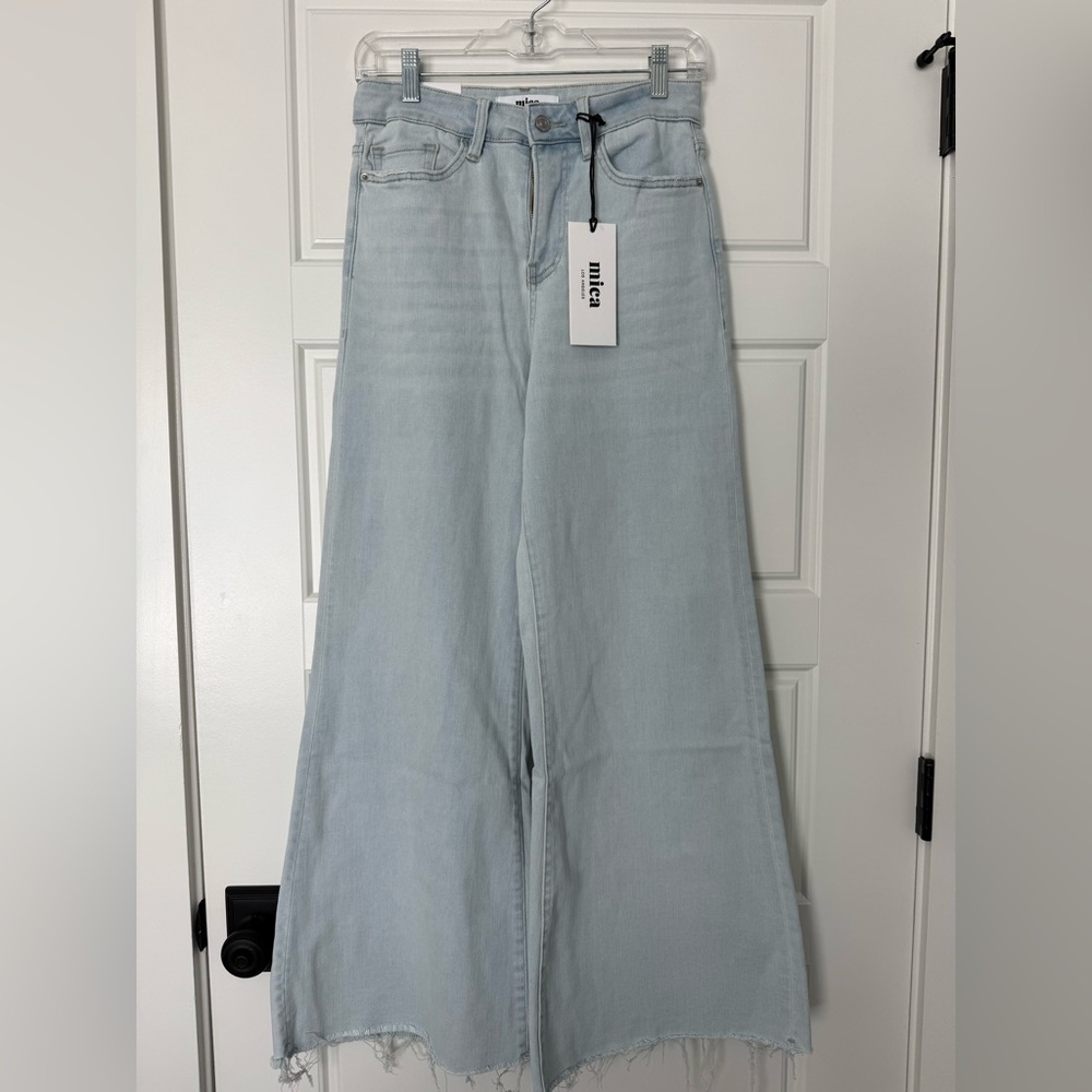 Mica// super wide leg jeans